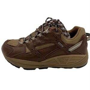 Xelero Waterproof Leather Walking‎ Shoes Women 9EE Brown Orthopedic NO INSOLES
